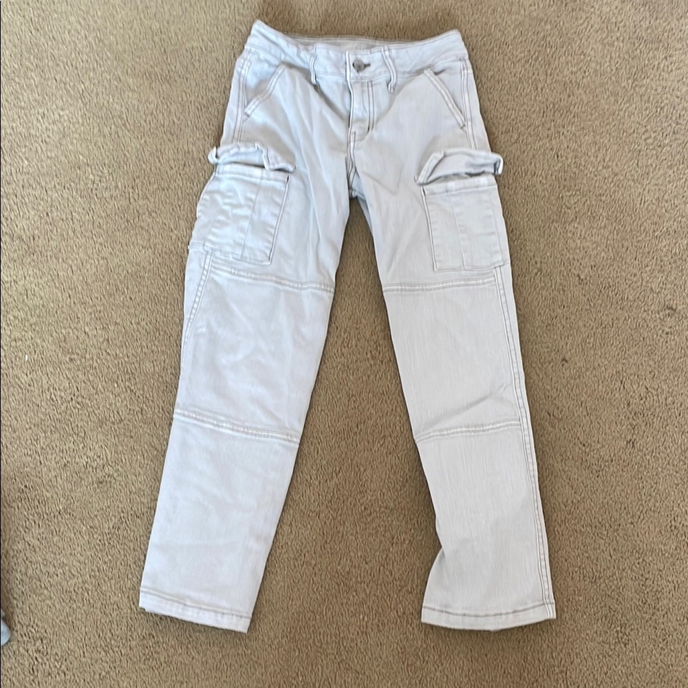 Target Kids Light Gray Cargo Jeans